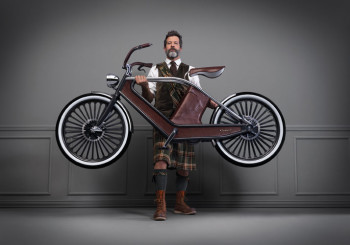 Italiano projeta bike elétrica com design vintage