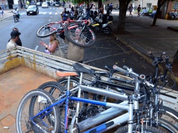 Númeor de apreensões de bicicletas vem caindo em Barretos - Foto: Nivaldo Júnior/ Divulgação Prefeitura
