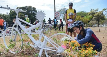 Chega a 639 o número de ciclistas mortos no DF nos últimos 13 anos
