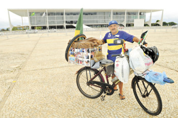 Janilton Ferreira chegou a Brasília na terça: retorno após 10 anos - Foto: Janine Moraes/CB/D.A Press