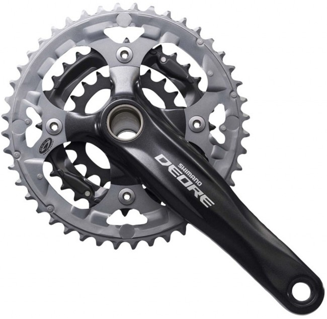 shimano deore 165mm crankset