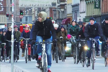 Bikes x Cars: Copenhague é exemplo de mudança - Foto: Divulgação