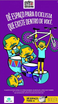 Cartaz da campanha no Paraná - Foto: Divulgação