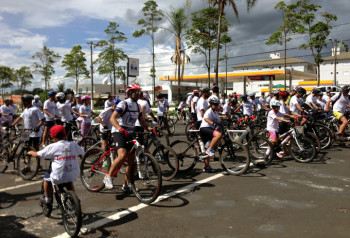 Passeio ciclístico na etapa de Araxá - Foto: Divulgação