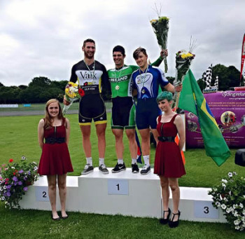 Fernando Sikora faturou a medalha de bronze na prova de Velocidade Individual do GP Internacional Dublin Track Cycling
