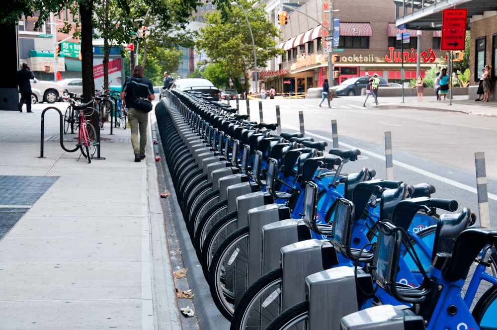 City Bike em Nova York: exemplo de segurança - Foto: Steve Soblick /  Flickr