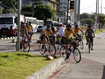 Ações educativas terão a participação de agentes de trânsito ciclistas em Belém - Foto: João Gomes/COMUS