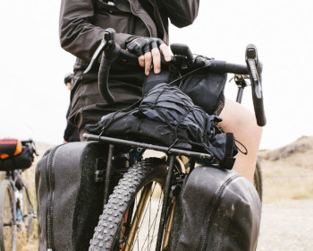 Bike equipada para a aventura dos jornalistas - Foto: Divulgação