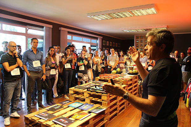 Carlos Galvão apresenta o Triday - Foto: Fábio Falconi / Unlimited Sports