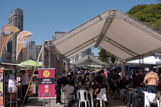 Área de Food Trucks no Shimano Fest - Foto: Fernando Siqueira / FS Fotografia