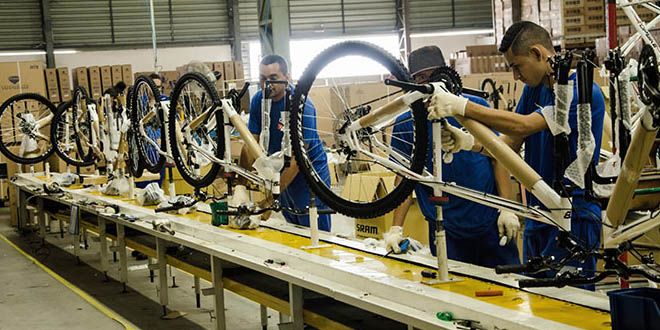 Fábrica da OX Bikes na Zona Franca de Manaus - Foto: Divulgação / Abraciclo