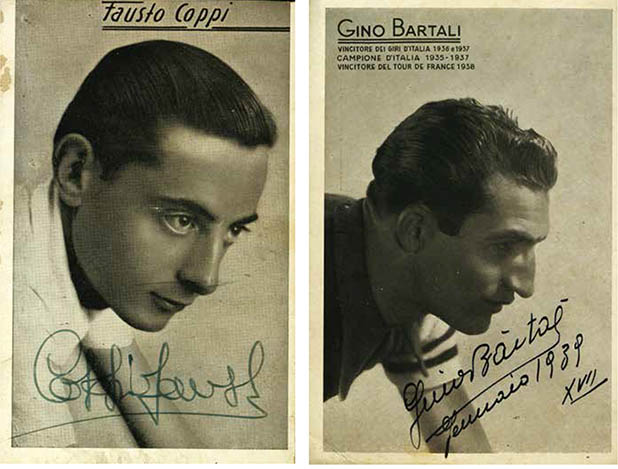 Fausto Coppi e Gino Bartali
