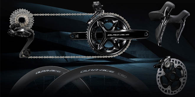 Shimano atualiza seus grupos eletrônicos de estrada para 12