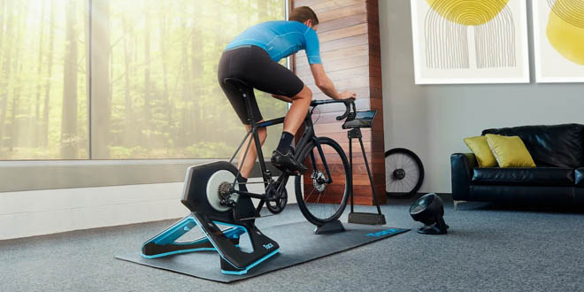Acessório amplia a realidade virtual de rolos de treino Garmin