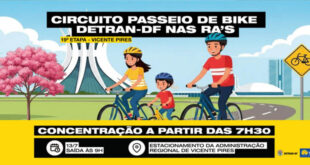 Circuito de Passeio de Bike do Detran-DF nas RAs