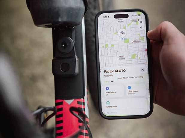Quad Lock Bike Alarm & Finder